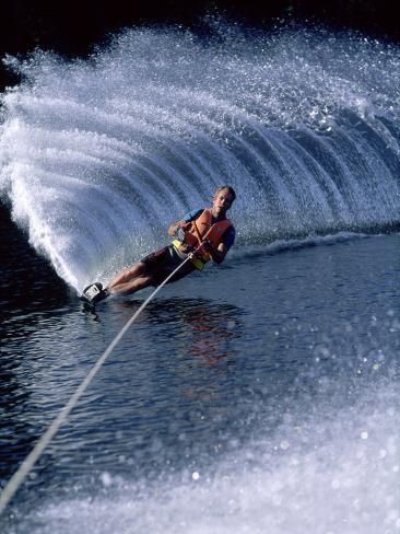 Photographic Print_ Water Skiing _ 24x18in